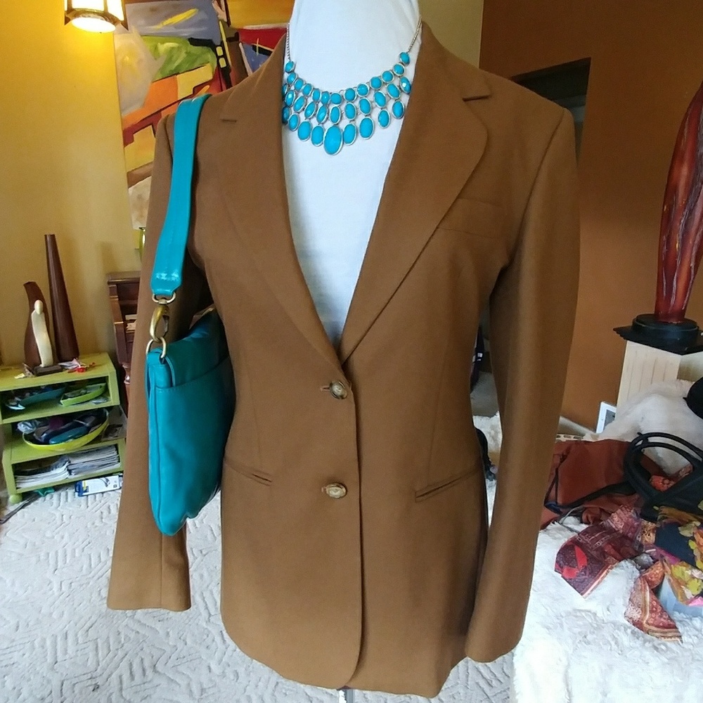 EUC Benetton Italian Vintage Wool Blazer